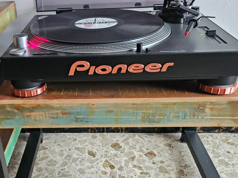 copri piedini giradischi pioneer technics reloop