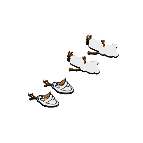 Olaf Earrings view 3
