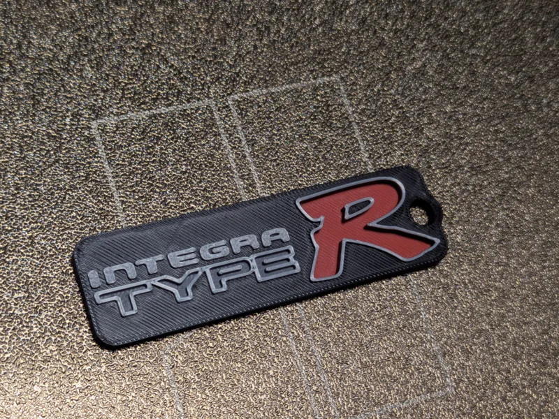 Acura Integra Type R DC2 Keychain 4 Color Larger