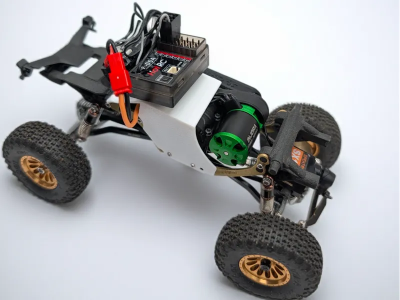 SCX30 Brushless ESC and Receiver Mount