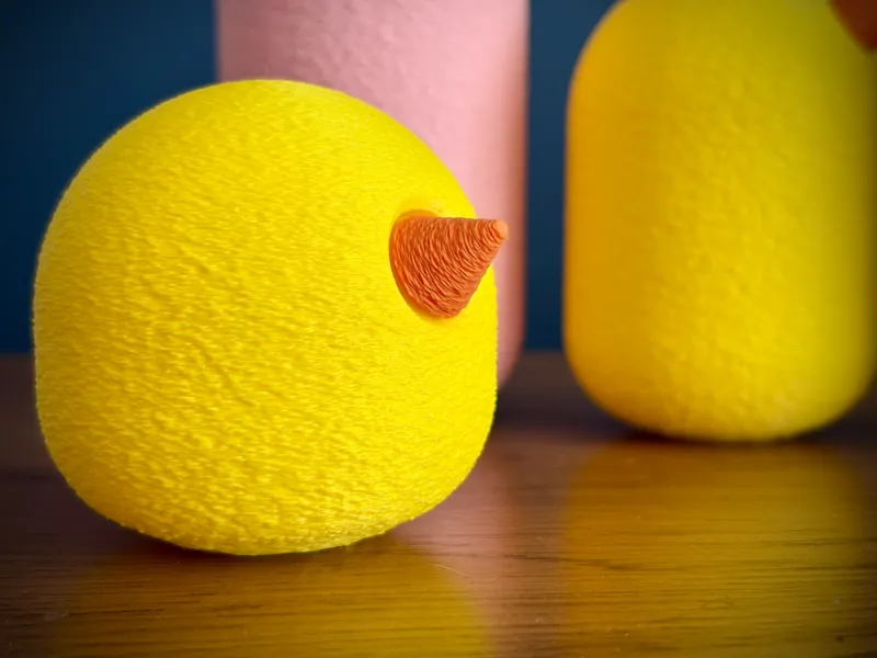 Minimalist Easter Chick ornament - 3 sizes -no AMS