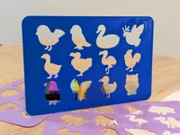 emoji-animal, plate thickness 0.5 mm