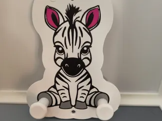 Zebra Coat Hook