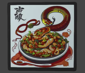 year of the snake and Kung Pao chicken