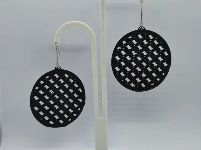 Pendientes Noir Geométrico