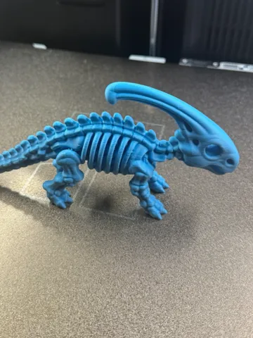 Adorno temático: Cute Parasaurolophus Skeleton — vista de referencia 2
