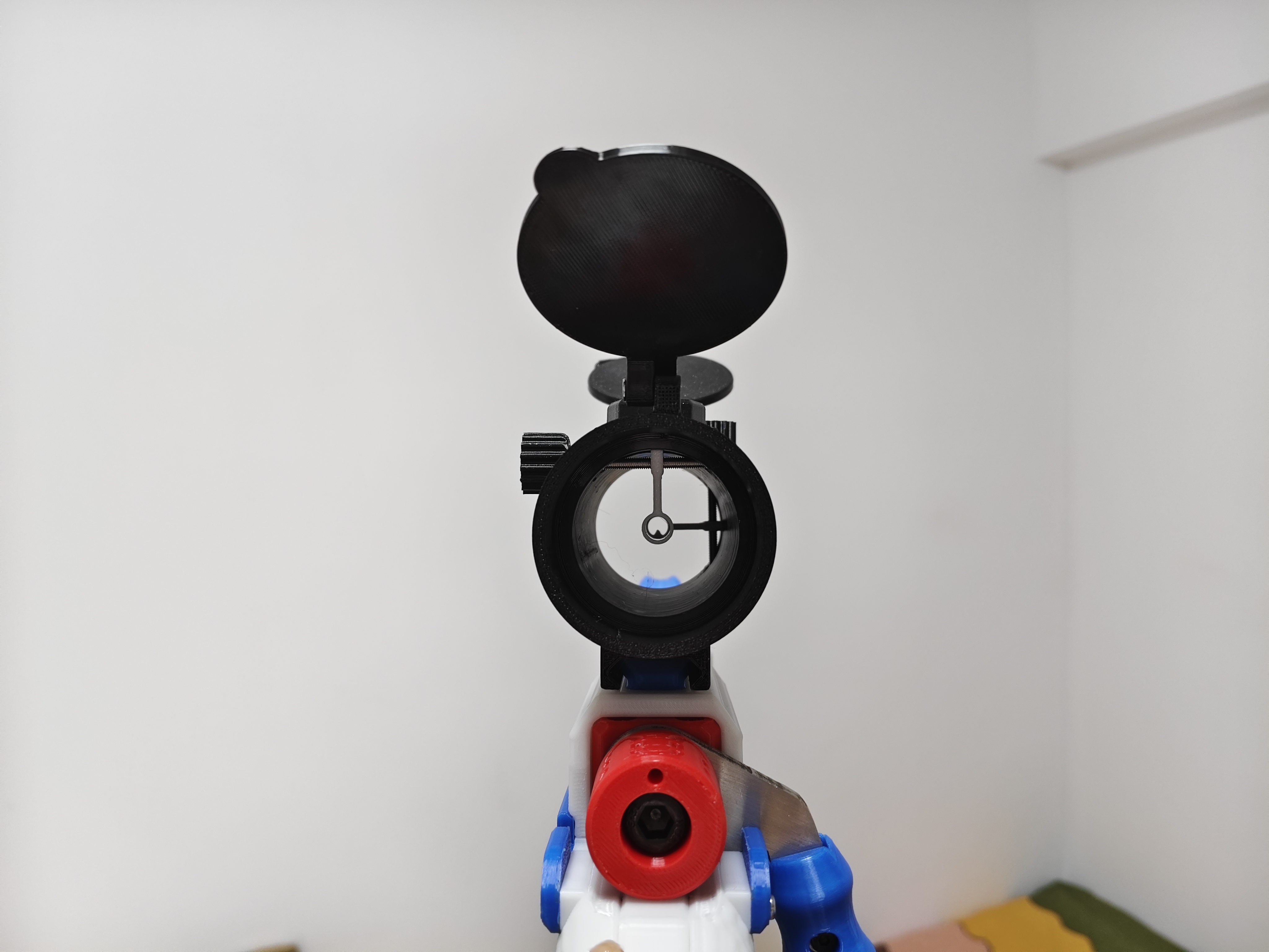 Miniatura 2 do modelo 3D 可调机瞄，时尚小垃圾造型。效果很好