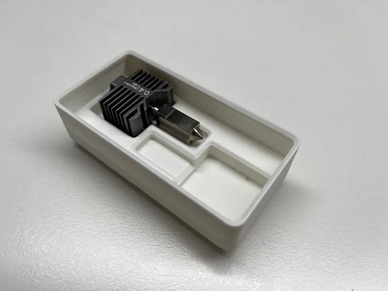 Gridfinity Hotend Nozzle Holder for P1 / X1