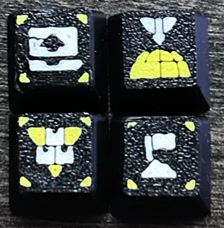 Helldivers 2 Mission Stratagems Keycaps