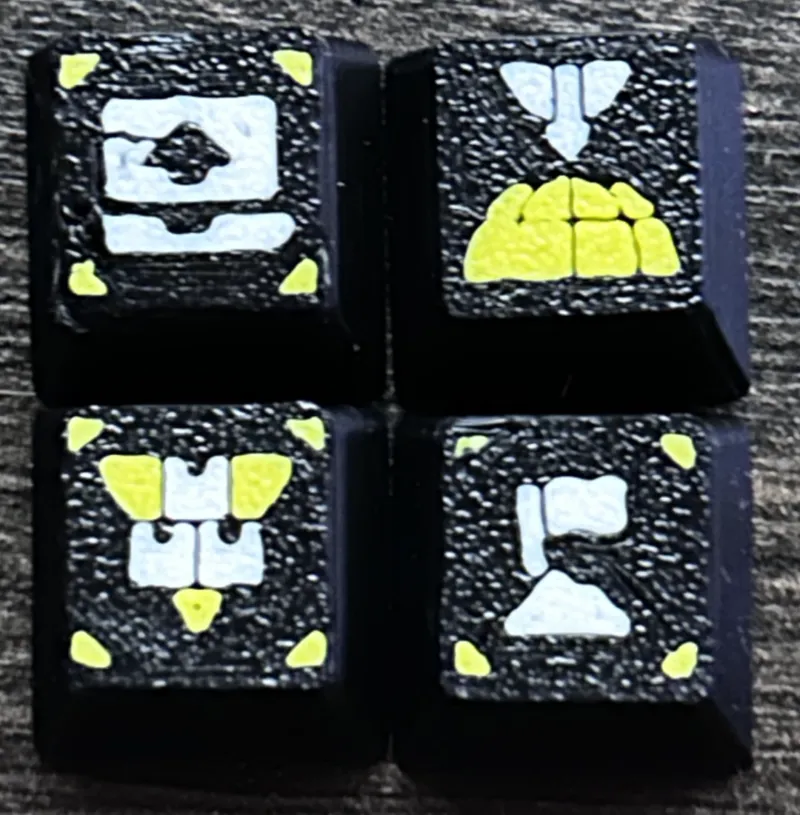 Helldivers 2 Mission Stratagems Keycaps