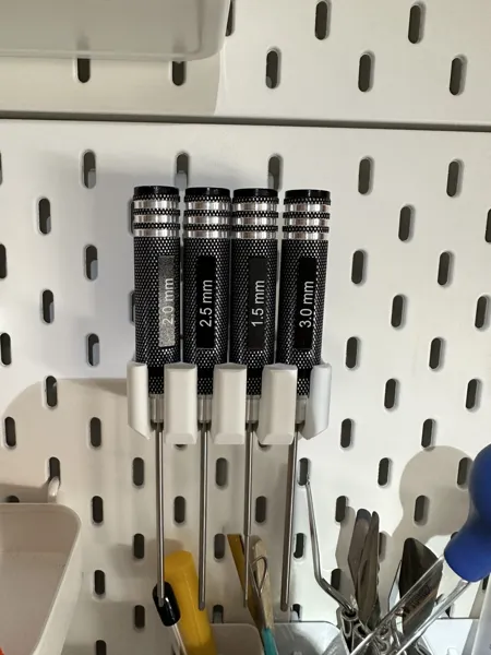 Porte-tournevis pour Ikea Skadis