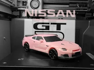 1:20 Nissan GT-R Functional Wheels + Transmission