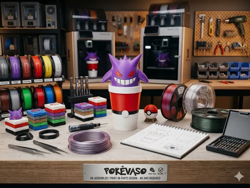 poke vaso gengar