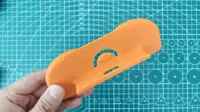 Detachable ergo grip for 8Bitdo Lite 2 controller