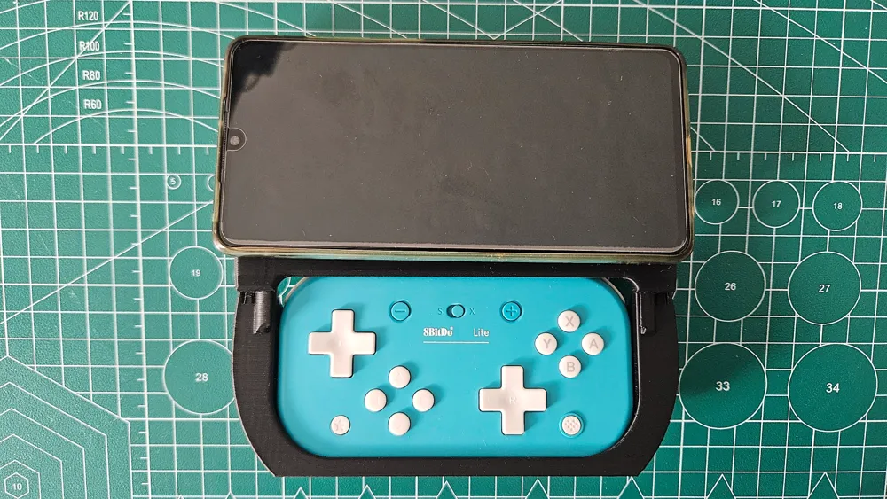 Slide-out phone gamepad, 8BitDo Lite (2) & MagSafe - Free 3D Print ...