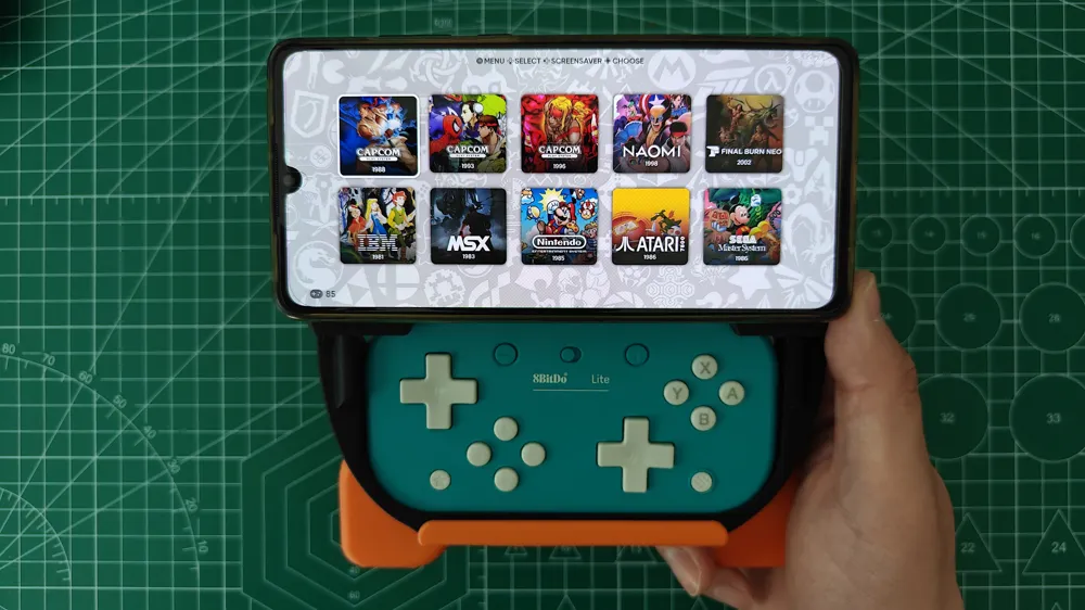 Slide-out phone gamepad, 8BitDo Lite (2) & MagSafe - Free 3D Print ...
