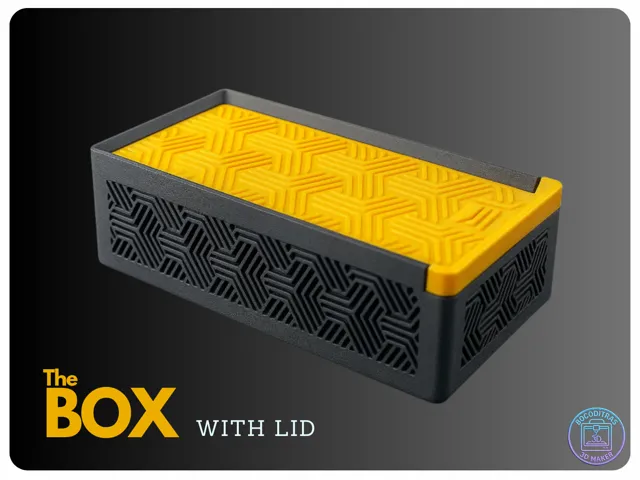 Caja con tapa deslizante