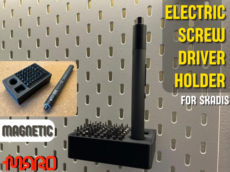 SKADIS Electric screw driver holder - Magnetic