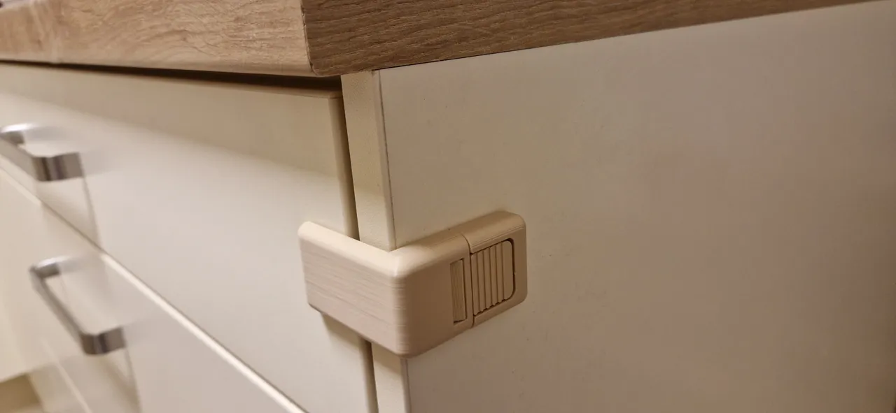 Child Safety Lock - door cabinet and drawer lock view 4