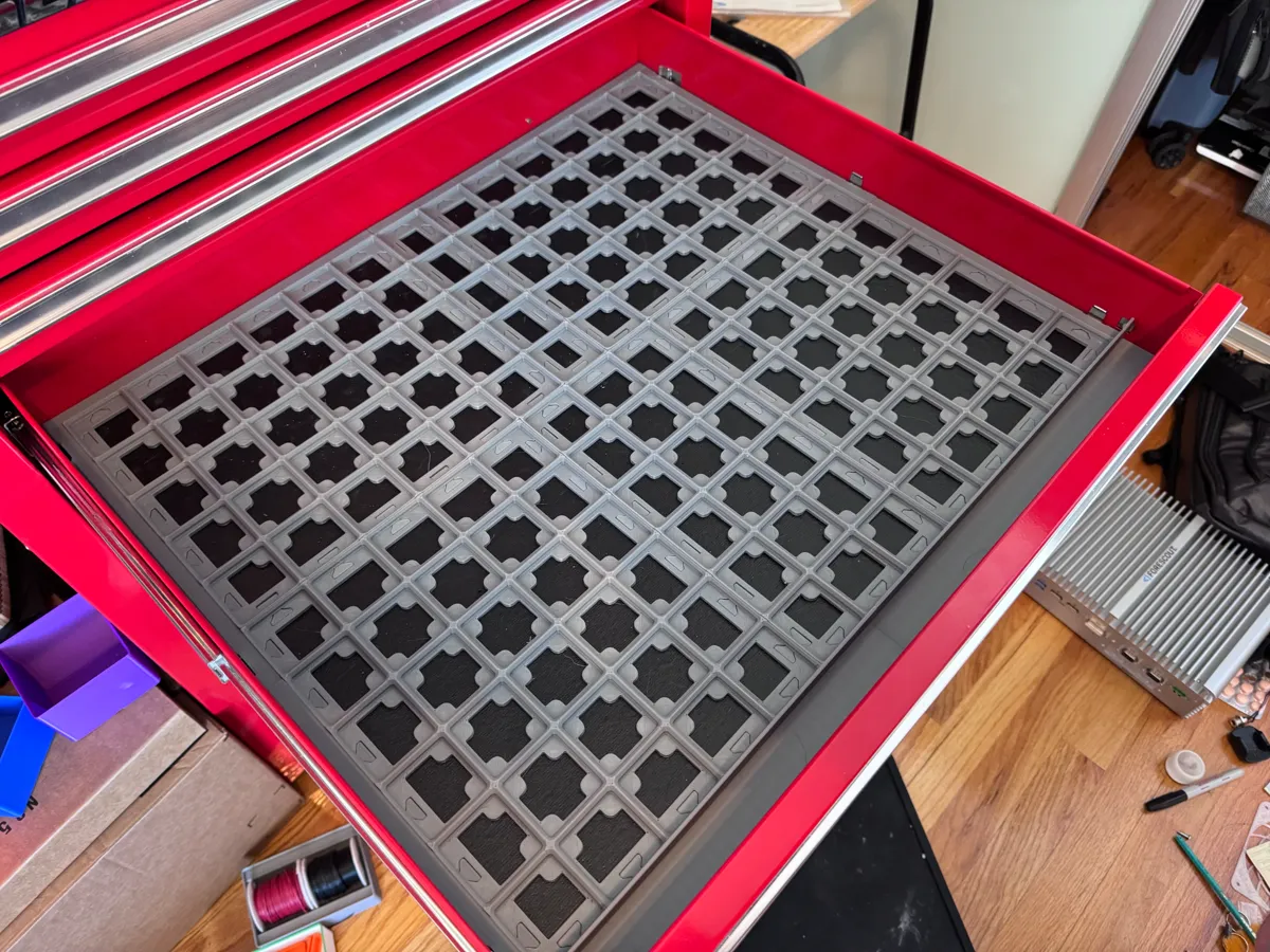 Gridfinity Drawer for US General Series 2 Tool Box - Free 3D Print ...