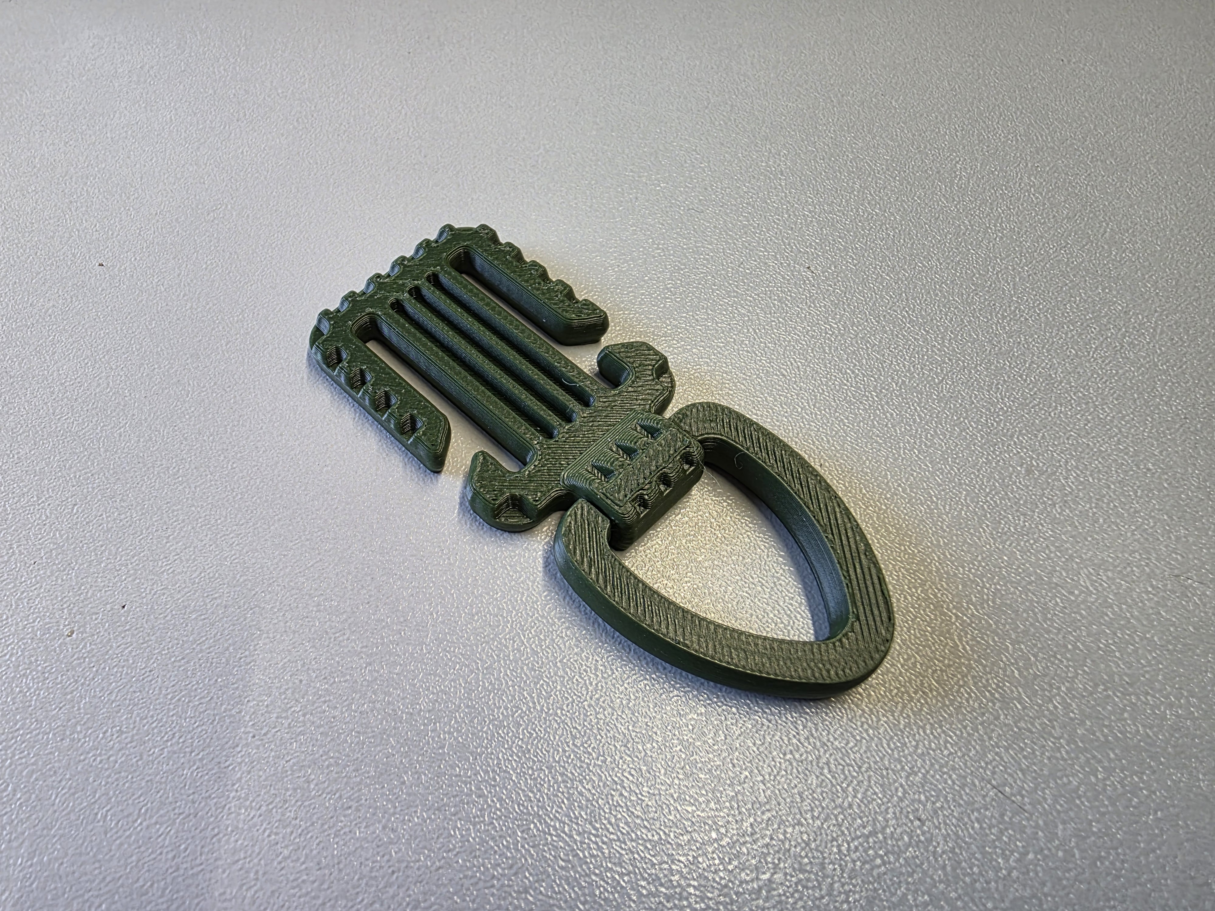Miniatura 5 do modelo 3D MOLLE Strap Buckle