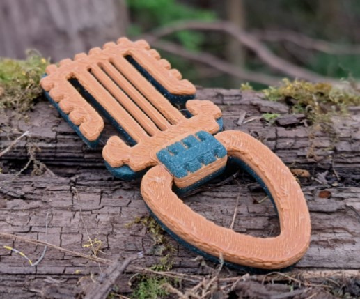 Miniatura 4 do modelo 3D MOLLE Strap Buckle