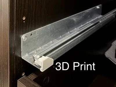 IKEA PAX Drawer Stop Holder -End Stop Holder