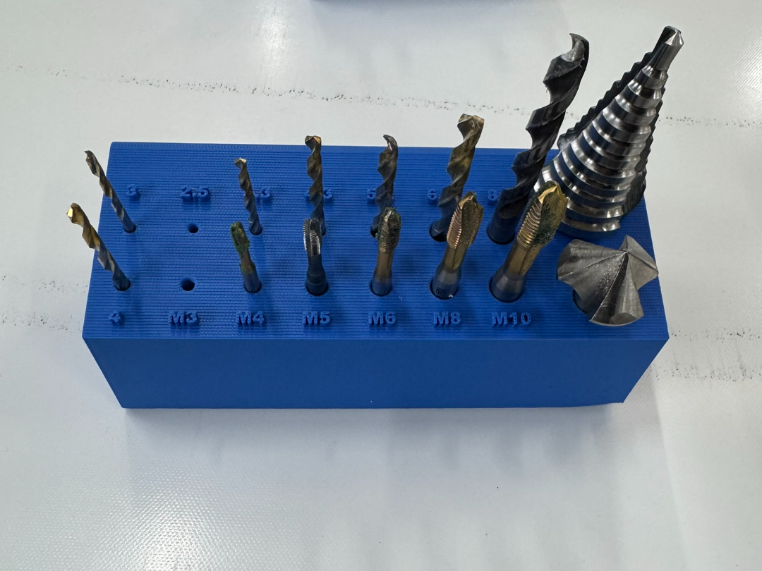 M3–M10 Tap & Drill Bit Organizer