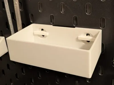 Skadis Storage box t-clip 3 sizes