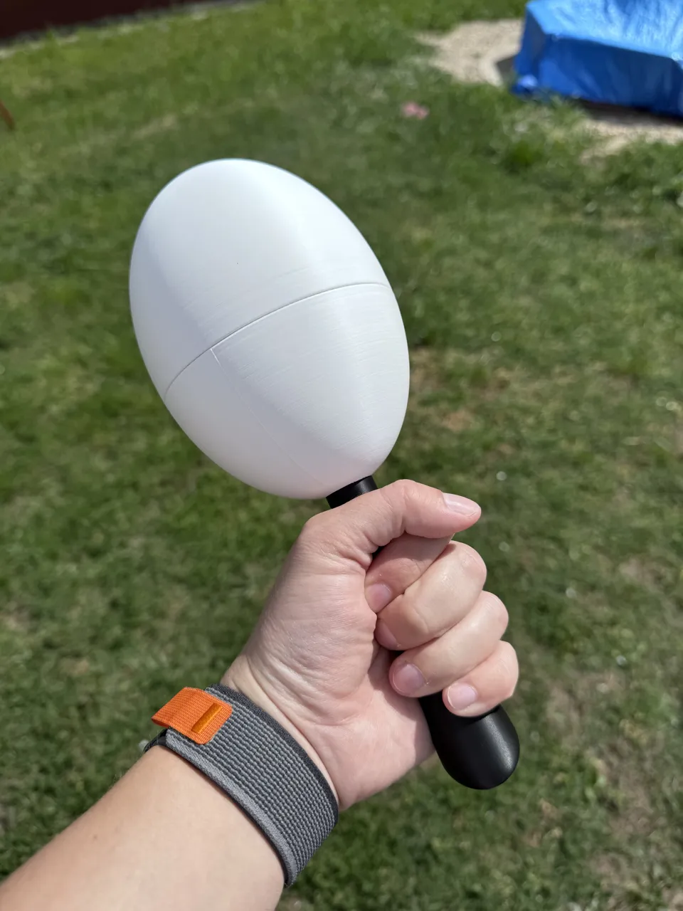 Modular Egg Shaker (Filament Poop Reuse) view 4