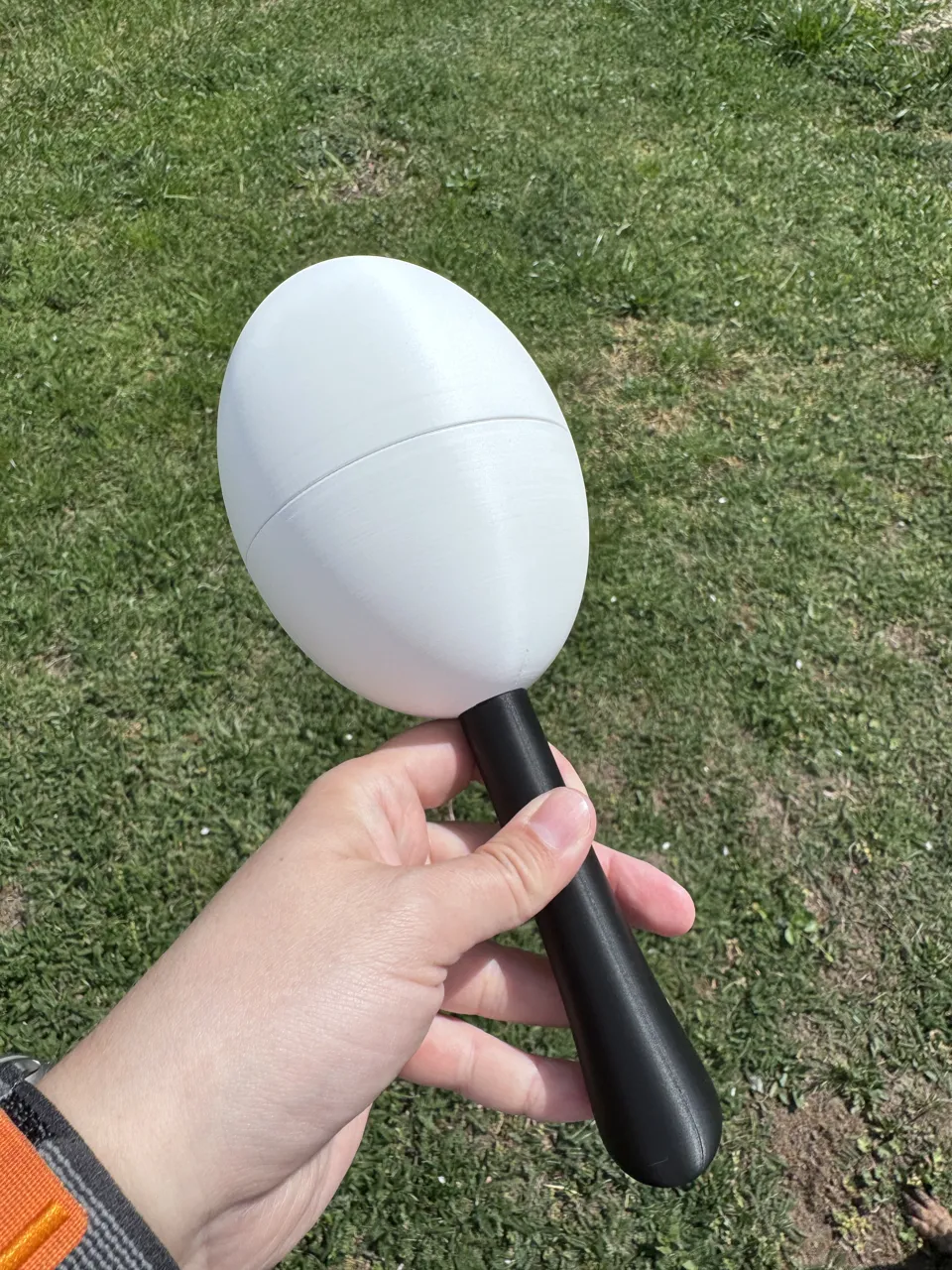 Modular Egg Shaker (Filament Poop Reuse) view 3