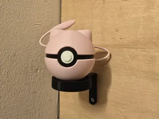 Custom Wall Mount for N3D Pokéballs