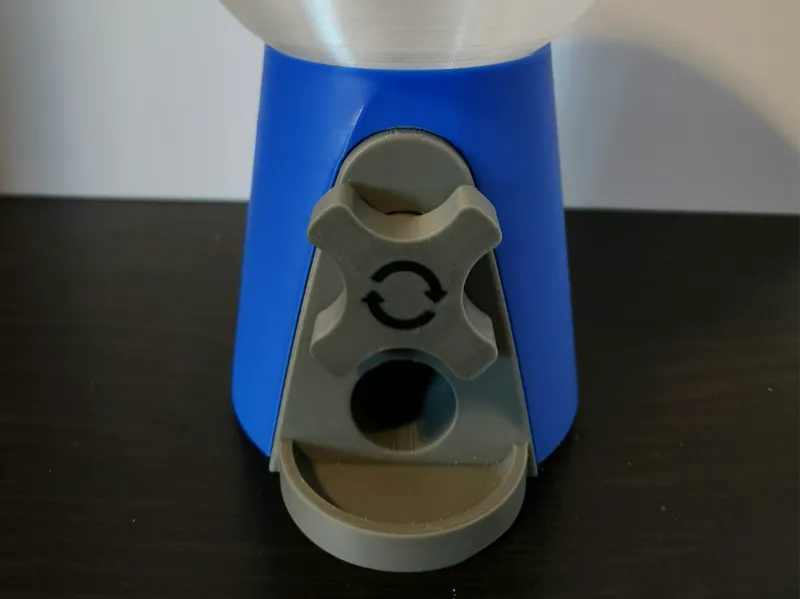 Mason Jar Candy Machine with Arrow Knob