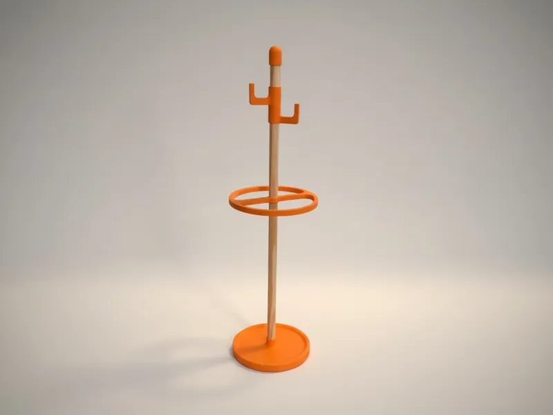 Parametric Umbrella Stand (Broomstick Hack)