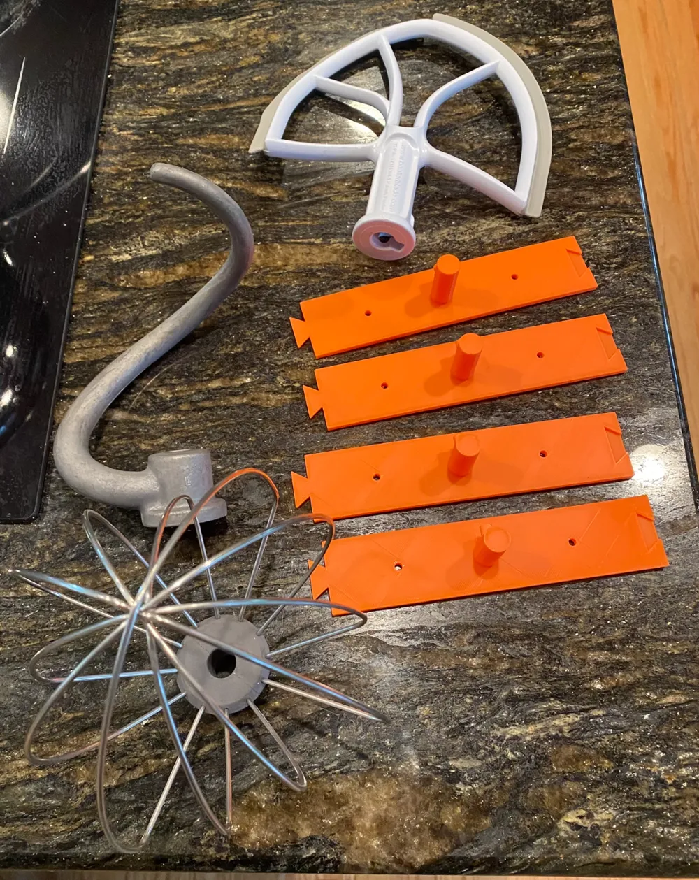 KitchenAid mixer attachment holder by Bolete MakerWorld