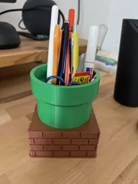 Pot à crayons tuyau façon jeu vidéo — photo 4