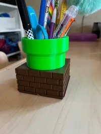 Pot à crayons tuyau façon jeu vidéo — photo 6