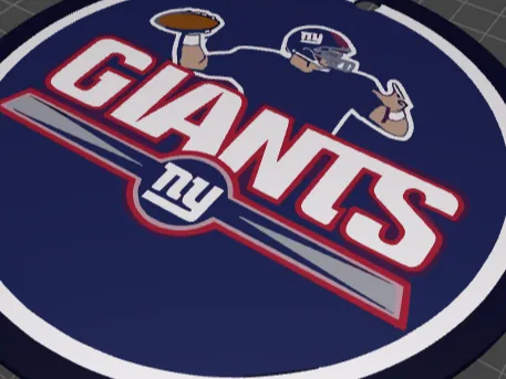 NFL Giants Schlüsselanhänger