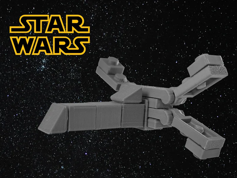 LEGOs STAR WARS Mini X-Wing - 18 Teile