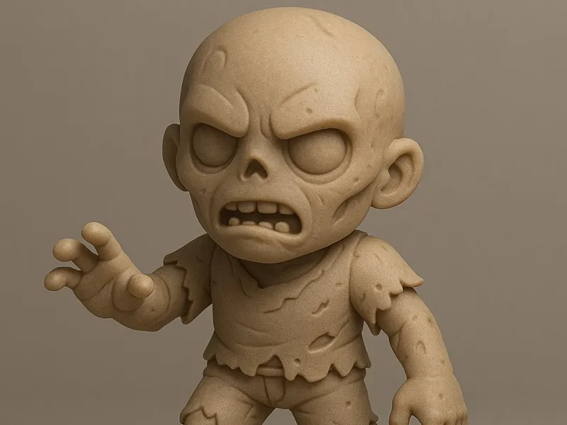 Walking Zombie Figure