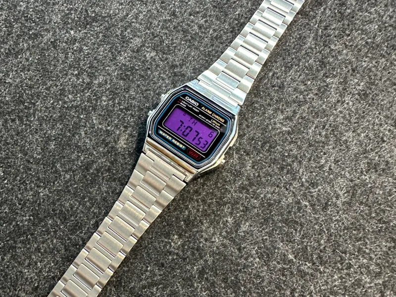 Casio F91/A158/A168 Colour Mod Template