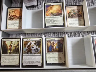 MTG or other card game sorting or storage tray