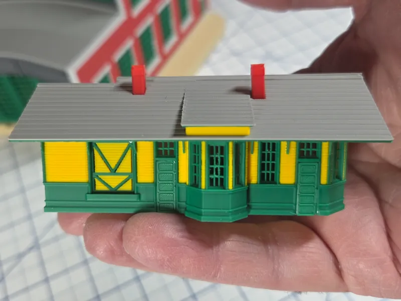 N Scale LaGrange Train Station