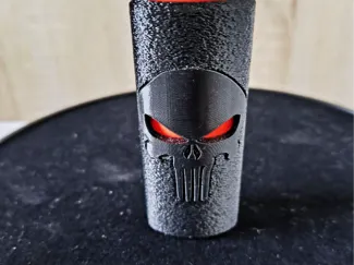 Punisher Skull Feuerzeughülle für Bic Feuerzeuge