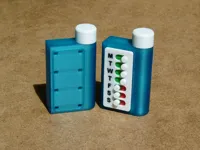 for attaching to pill bottle