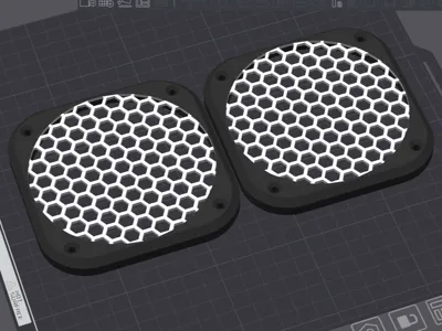 Kicker DS 4 speaker grill