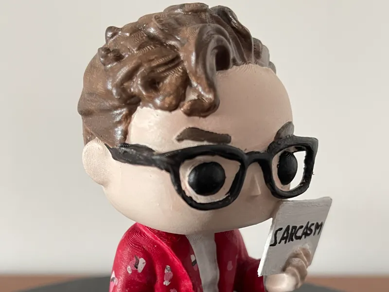 Leonard Hofstadter Funko Pop bemahlt