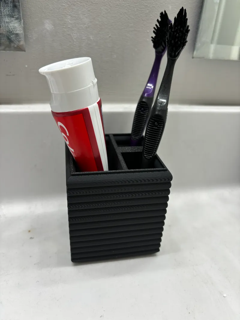 Toothbrush and Toothpaste holder