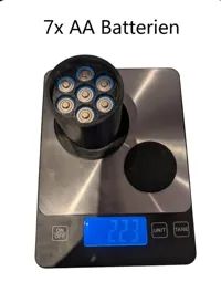 Spulengewicht Batterien mit Klebedeckel 