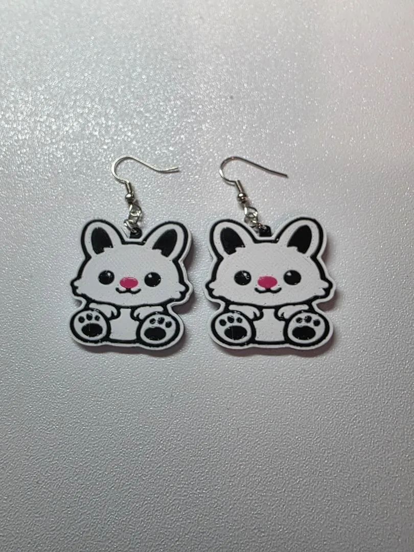 Bunny Earrings view 2